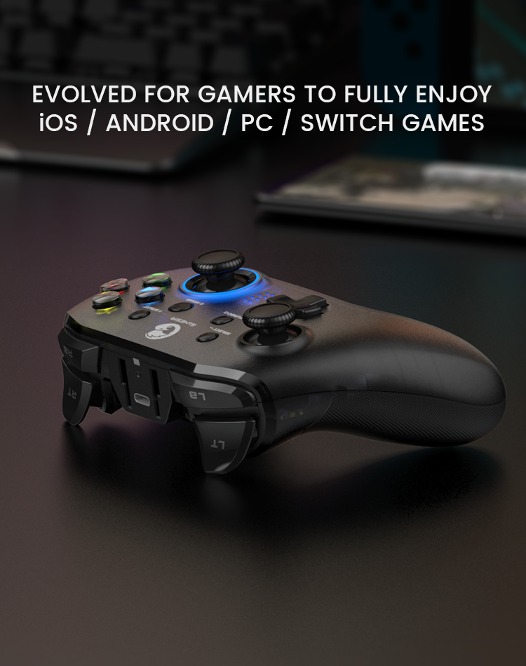 Optimized for gamers, enabling them to fully immerse in iOS, Android, PC and Switch games