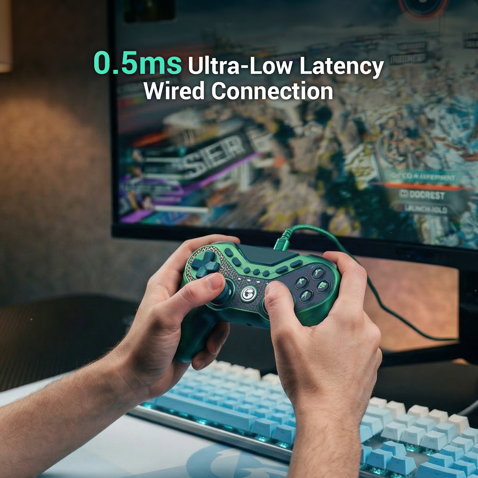 To achieve this level of speed, GameSir has engineered the controller with a 