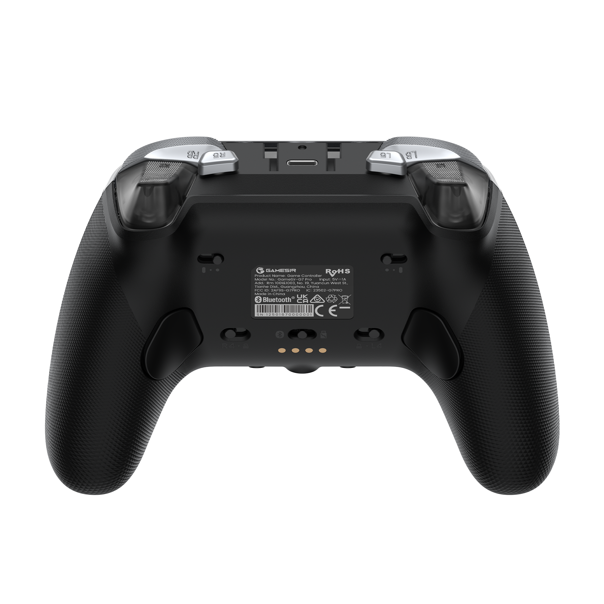 GameSir G7 Pro Tri-Mode Xbox Wired, PC & Mobile Wireless Controller-Metallic Silver