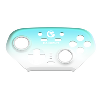 GameSir Magnetic Faceplate for Super Nova with gradient blue and white design, customizable and easy to install.