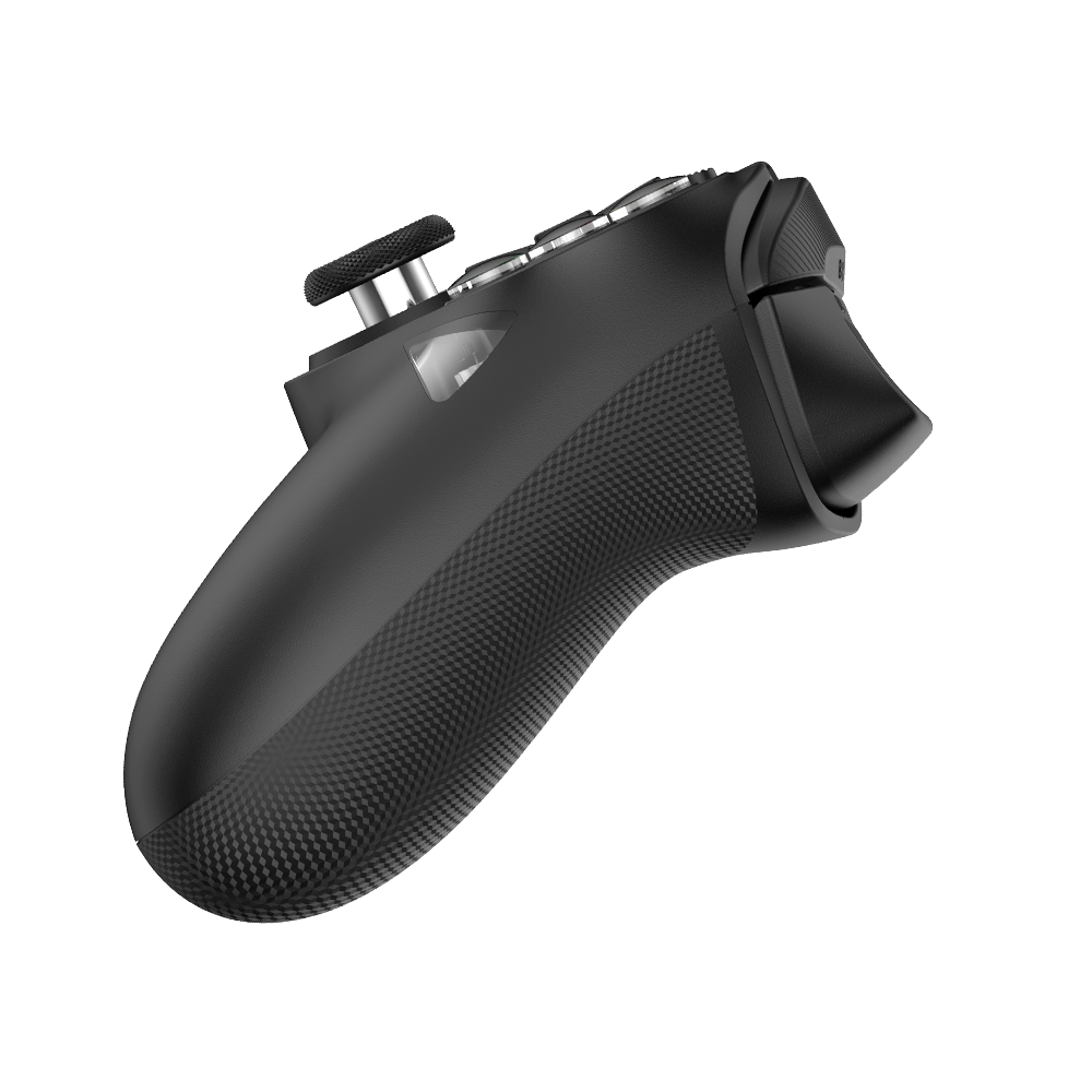 GameSir Tarantula Pro multiplatform controller side view with textured grip.