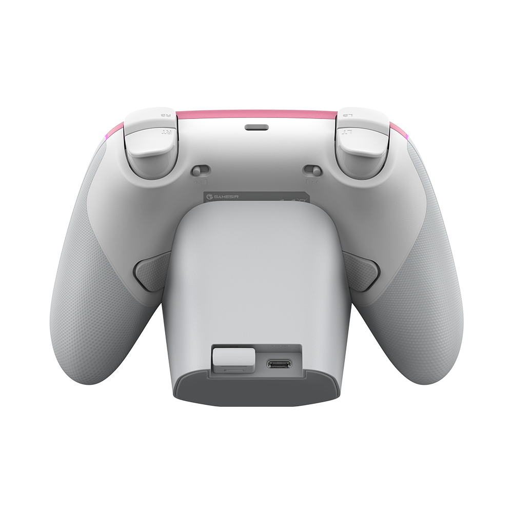 Gamesir Super Nova Multiplatform Game Controller, rear view.