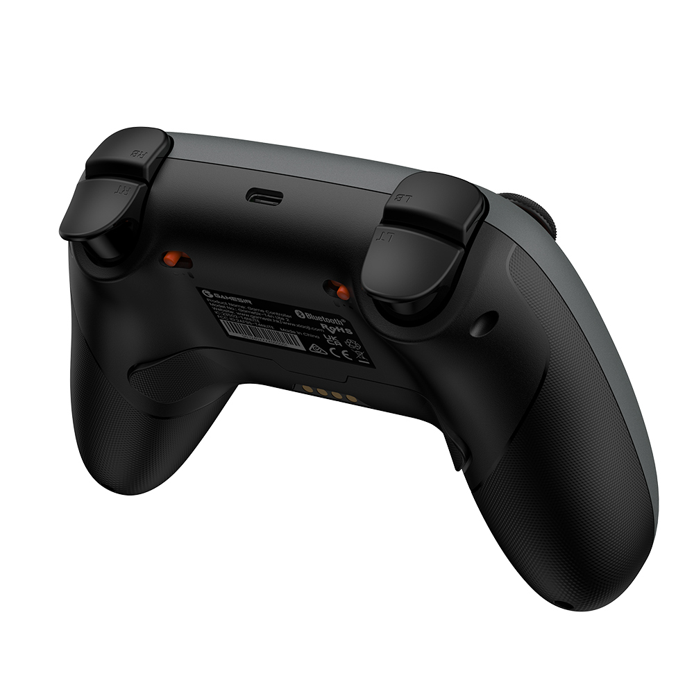 GameSir Nova 2 Lite wireless game controller back view.