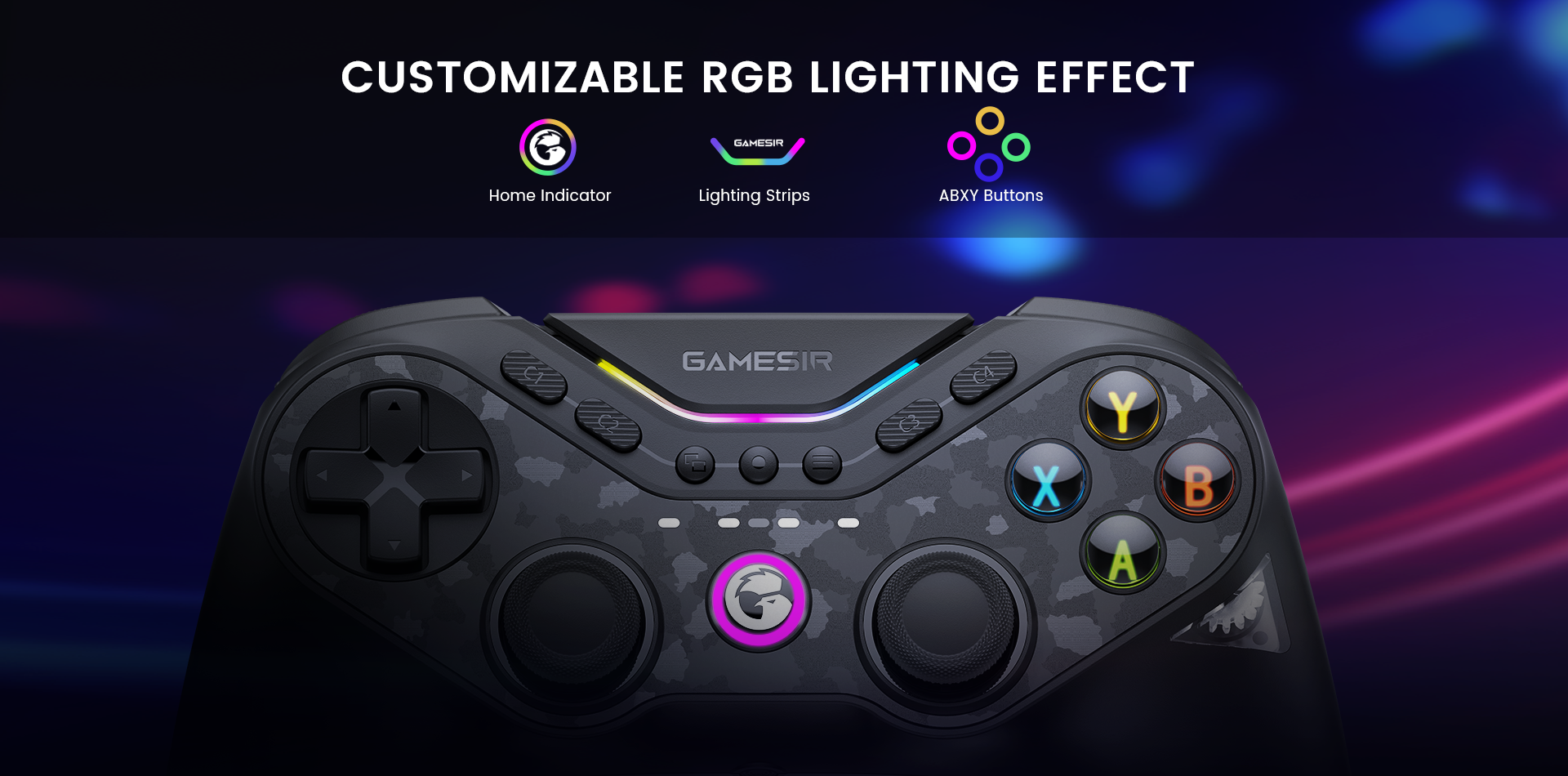 customizable rgb lighting effect