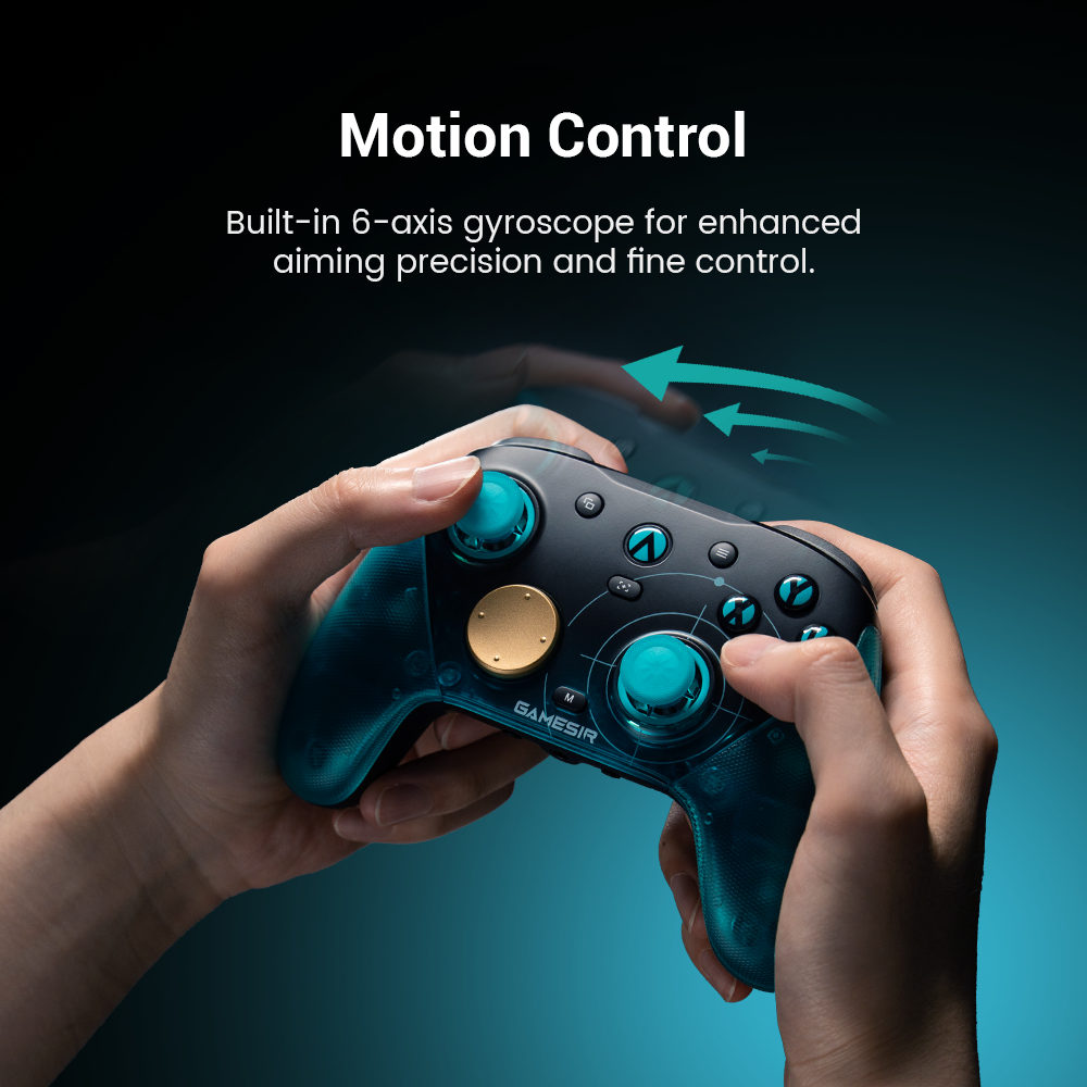 GameSir G7 Pro 8K PC - Aimlabs Edition game controller. Experience the pinnacle of competitive gaming with the 8000Hz Ultra-Fast Response technology. While most controllers settle for standard speeds, the G7 Pro 8K PC shatters boundaries by delivering a massive 8000Hz polling rate across both wired and 2.4G wireless connections. This ensures a blistering 0.125ms report rate, providing ultra-low latency that translates your every thought into instant on-screen action. Whether you're tethered or playing cord-free, enjoy uncompromising stability and precision. Built for Esports, this is the ultimate tool for those who demand victory in every frame.