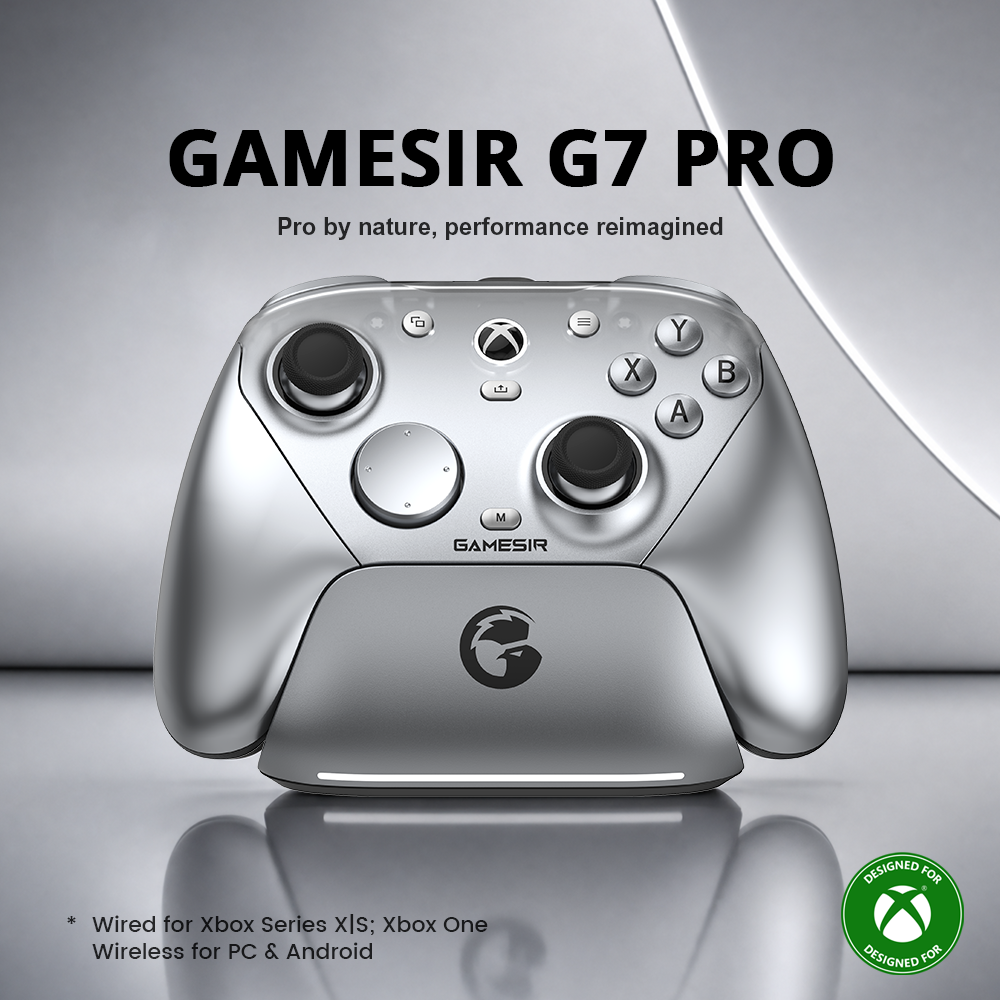 GameSir G7 PRO METALLIC SILVERPerformance ReimaginedDefined as 