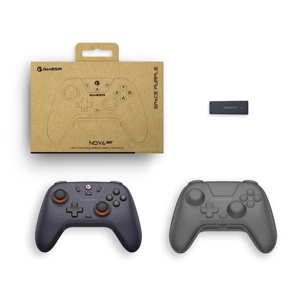GameSir Nova Lite Multiplatform Controller with box and components.