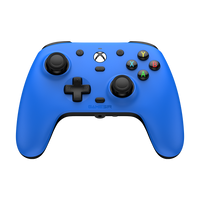 GameSir Magnetic Faceplate in blue fitted on Xbox-style G7 Pro series controller with ergonomic design and button layout