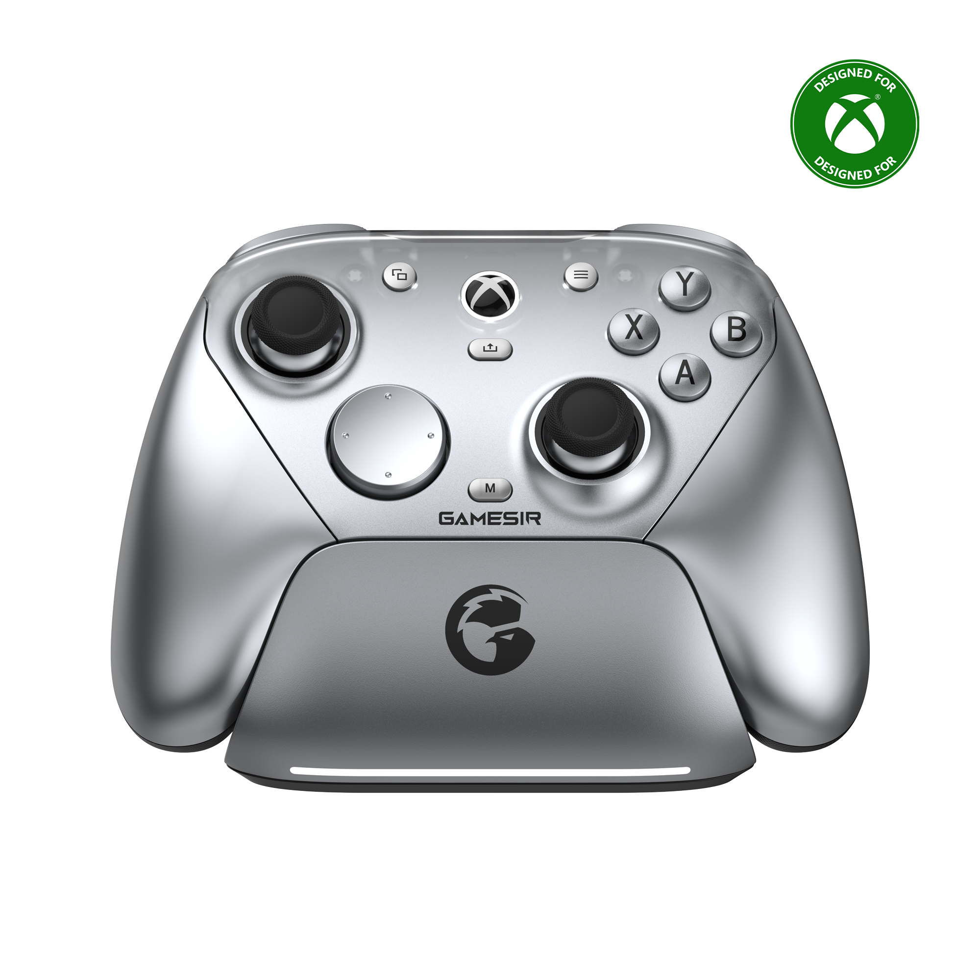 GameSir G7 Pro Tri-Mode Xbox Wired, PC & Mobile Wireless Controller-Metallic Silver