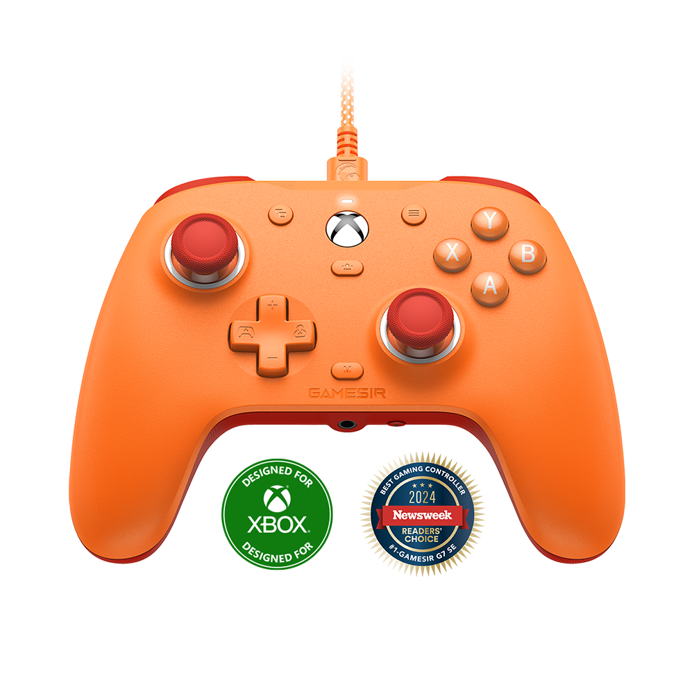 GameSir G7 SE  Xbox Wired Controller - Vibrant Orange