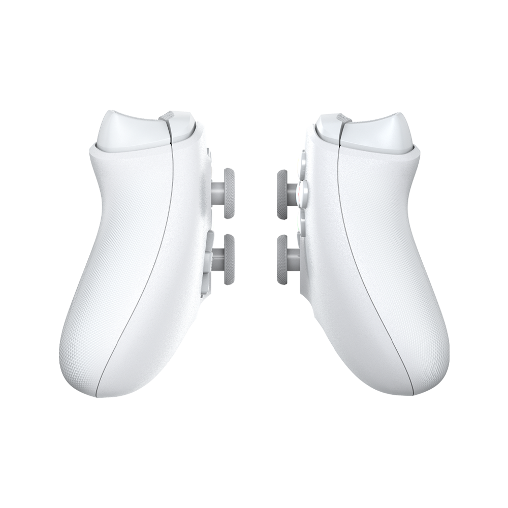 Back view of GameSir G7 SE Xbox Wired Controller showcasing ergonomic design and textured grip.