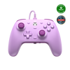 GameSir G7 SE Xbox Wired Controller in radiant purple with magnetic faceplate and anti-drift Hall Effect sticks.