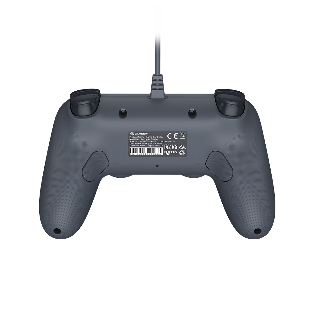 GameSir Tegenaria Lite Wired Symmetric Game Controller with retro design and ergonomic build.