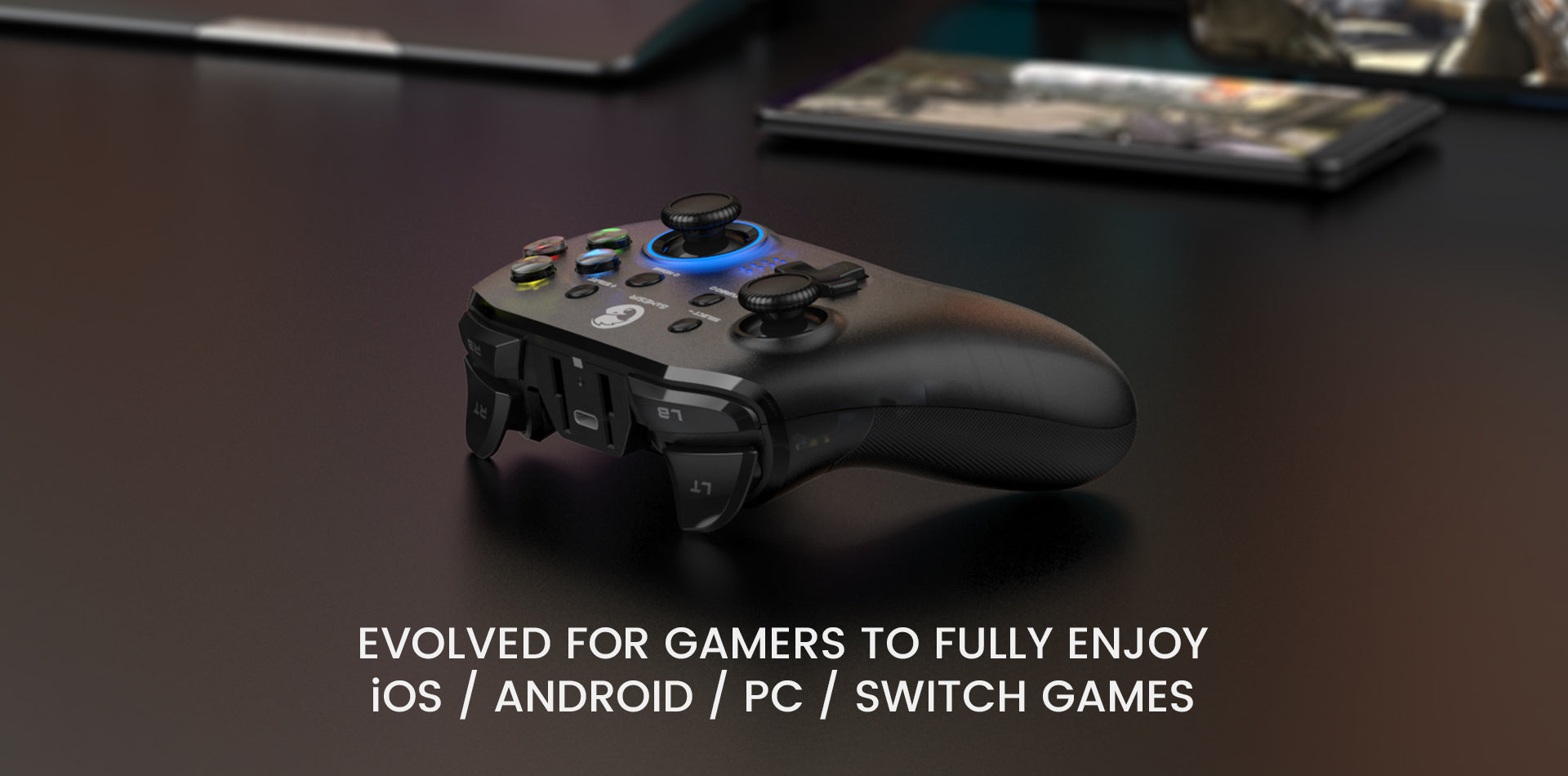 Optimized for gamers, enabling them to fully immerse in iOS, Android, PC and Switch games