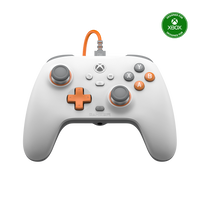 GameSir T7 Xbox Wired Controller in red, featuring Hall Effect sticks, triggers, and four rumble motors for immersive gameplay.