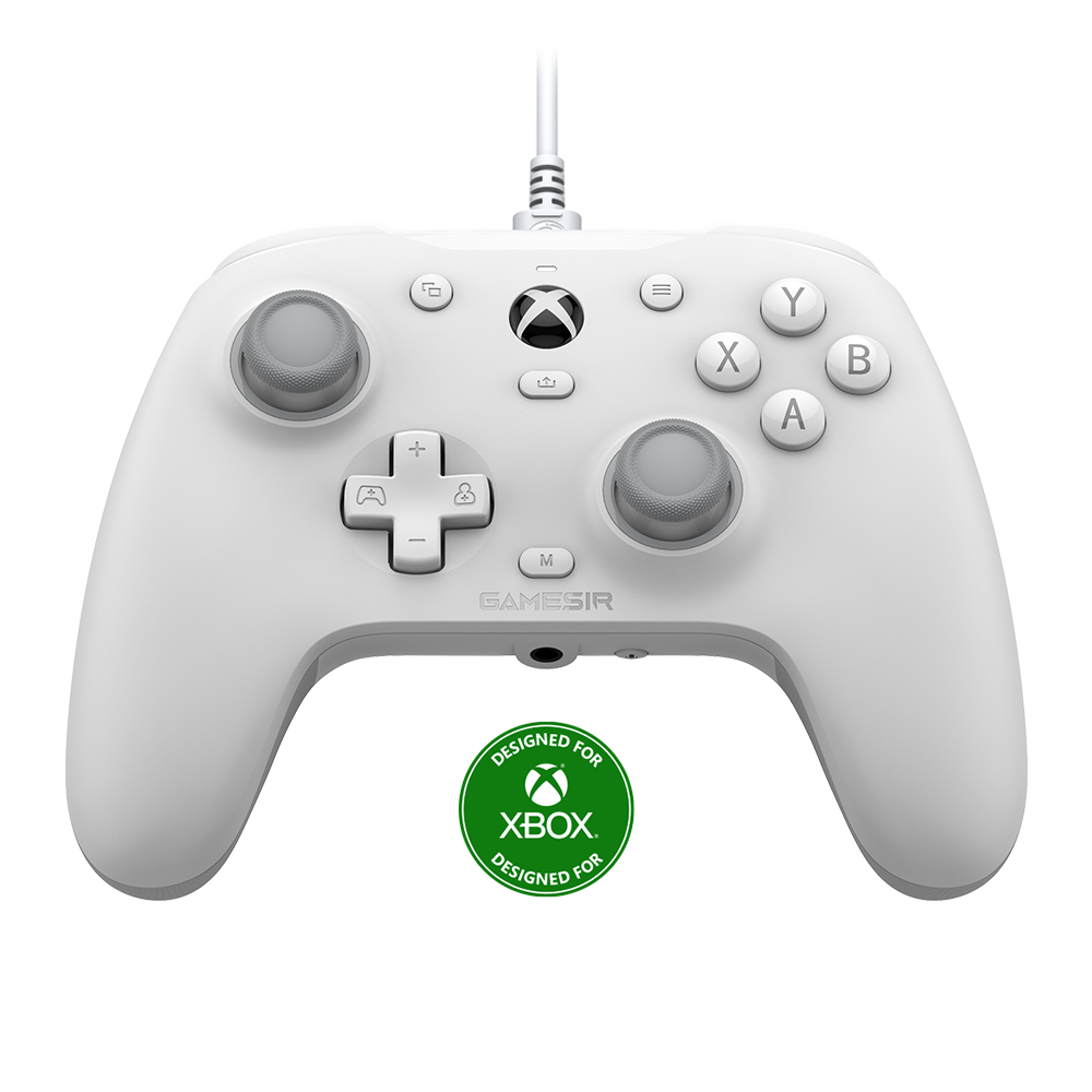 Xbox Wired Controller - Black by GameSir G7 HE with Hall Effect sticks and triggers.