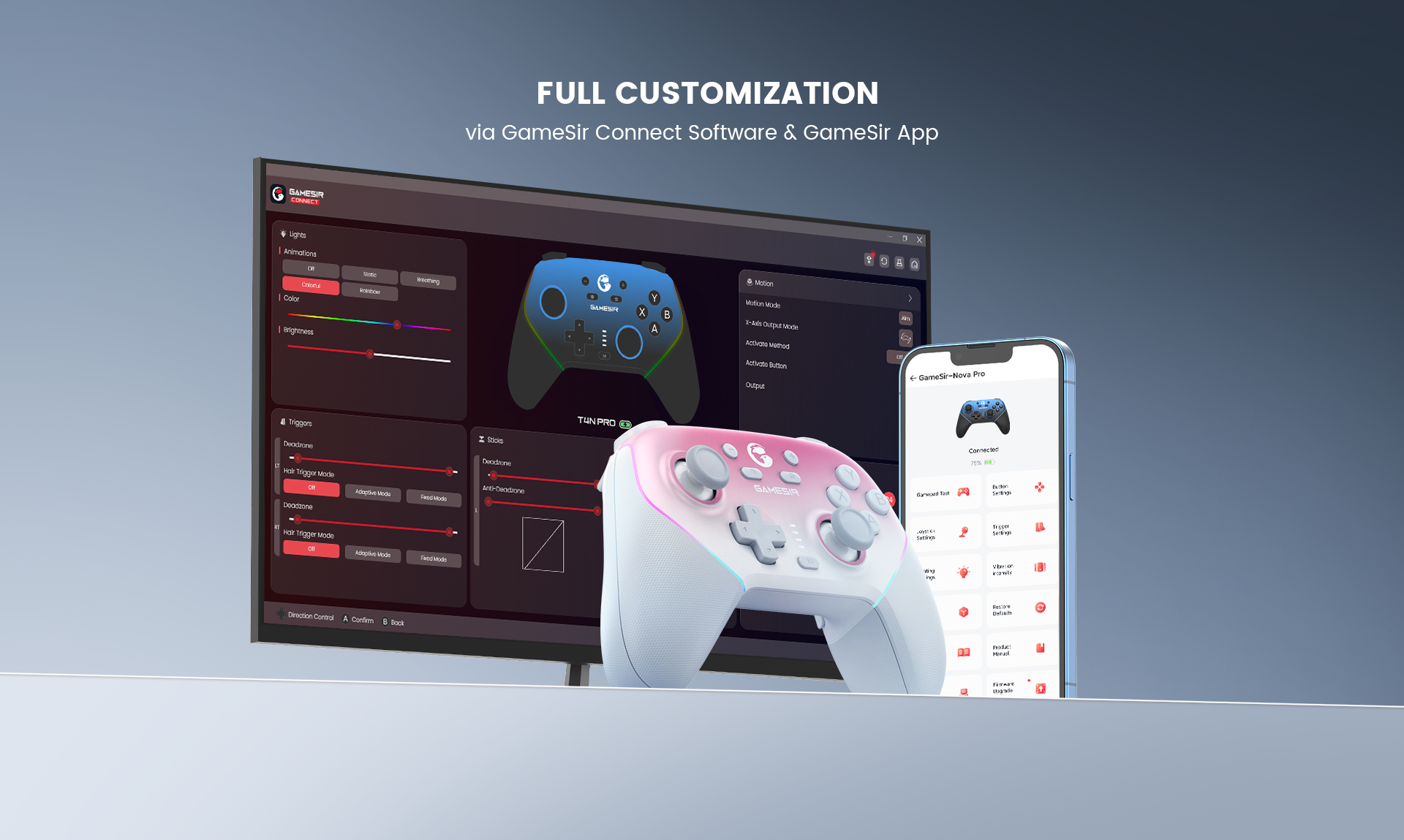 Gamesir product detailed picture list